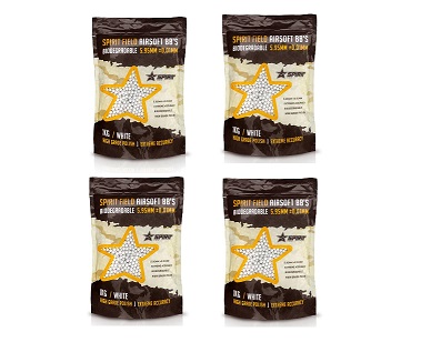 BBs Spirit Field BIO 0.20gr 1Kg/5000rnds Bag * - Envío gratuito a península (España)